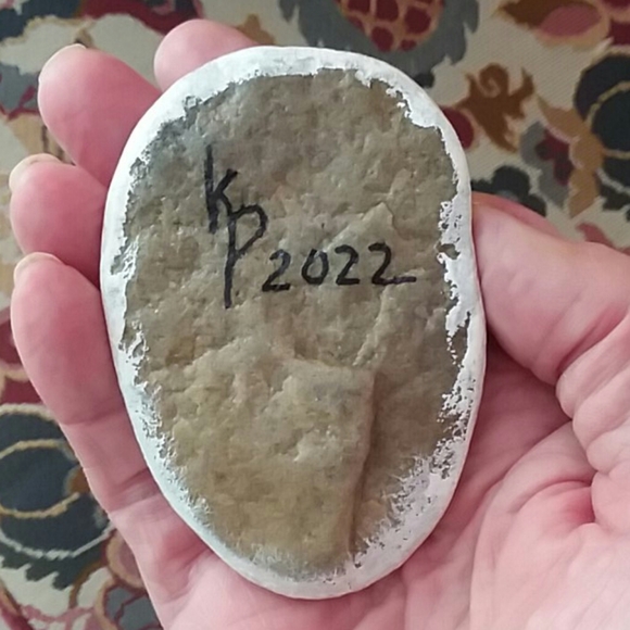 Hand Painted Rock - Picture 2 of 2